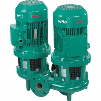 Циркуляционный насос с сухим ротором в исполнении INLINE с фланцевым соединением WILO CRONOTWIN-DL 200/315-37/4