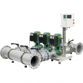 Высокоэффективная, автоматическая, готовая к подключению установка WILO SIFLUX 21-IP-E 65/120-3/2-SC-16-T4